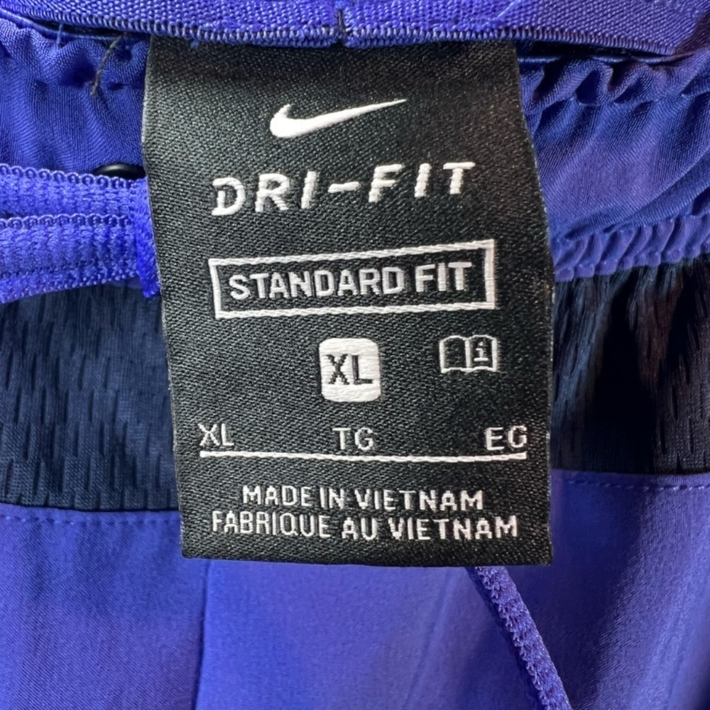 Nike Dri-Fit Flex Graphic 8" Training Shorts Purple Lightweight Athletic Gym XL - Picture 7 of 11